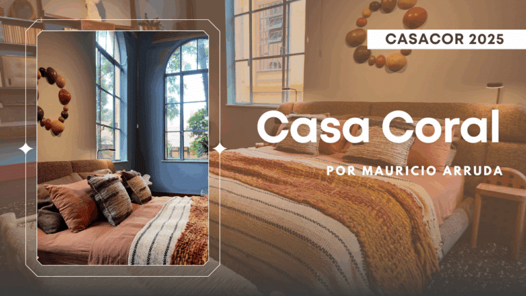 Cores, natureza e brasilidade marcam a Casa Coral 2025 na CASACOR São Paulo 2025
