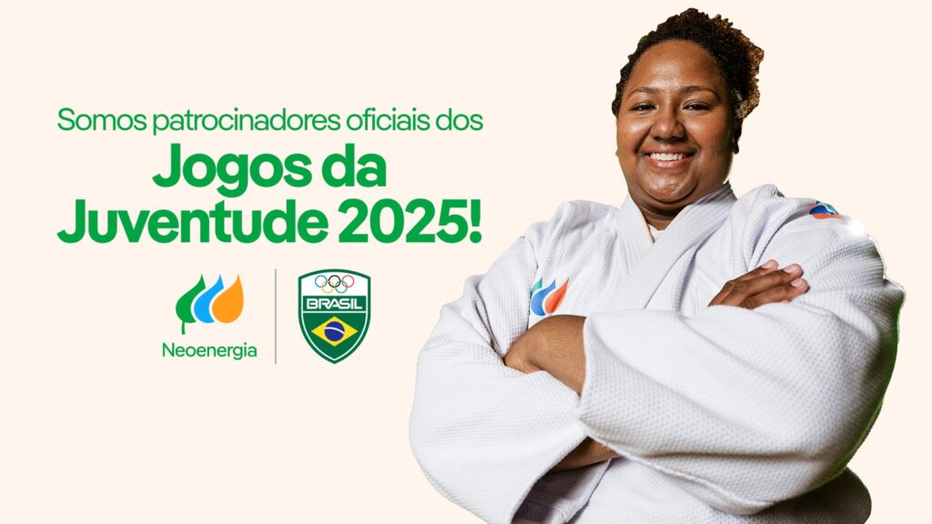 A Neoenergia, presente nos Jogos da Juventude Caixa 2025, acaba de anunciar o aporte de recursos por meio da Lei de Incentivo ao Esporte.