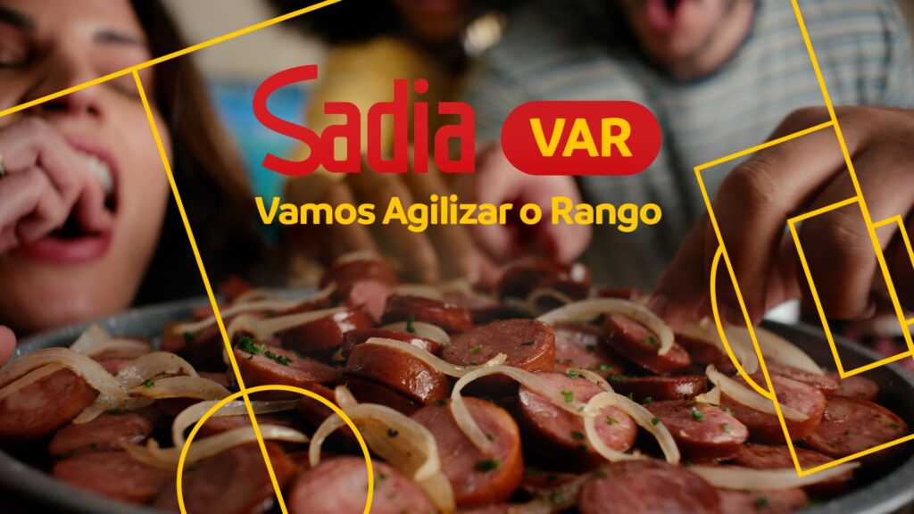 A Sadia propôs um novo significado para o VAR, ferramenta auxiliar dos árbitros durante as partidas de futebol.