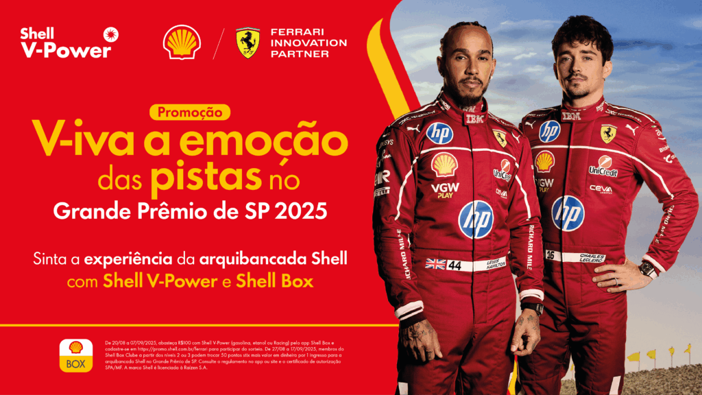 A Shell deu a largada para os fãs do automobilismo garantirem presença no Grande Prêmio de São Paulo 2025.