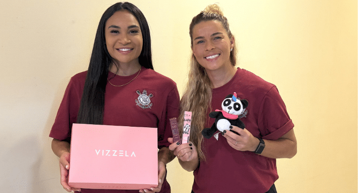 A Vizzela anuncia seu patrocínio oficial ao time de futebol feminino do Corinthians, um dos maiores e mais vitoriosos do Brasil.
