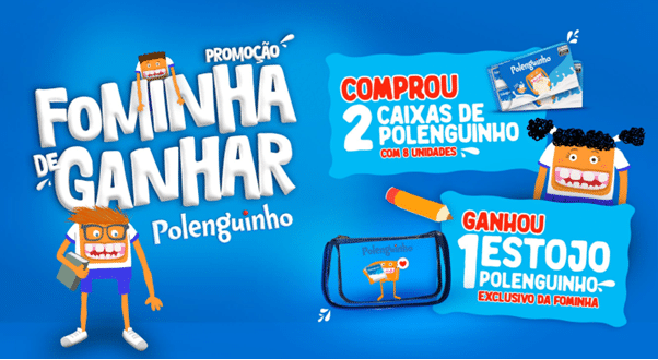 A Polenguinho celebra o retorno às aulas reforçando ainda mais sua presença nos lares e nas lancheiras brasileiras.