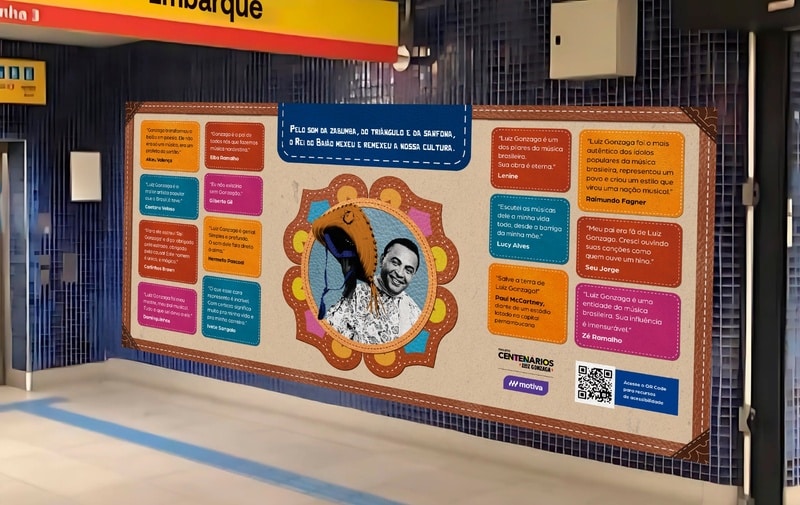 Motiva promove show gratuito da Rastapé dentro da Estação República da Linha 4 – Amarela, operada pela concessionária ViaQuatro. 
