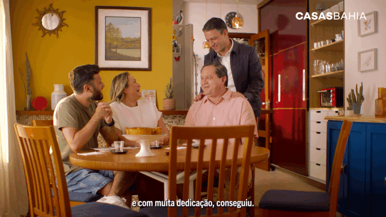 A Casas Bahia, inspirada no valor da dedicação como símbolo da paternidade, apresenta sua campanha de Dia dos Pais com uma proposta emocional.