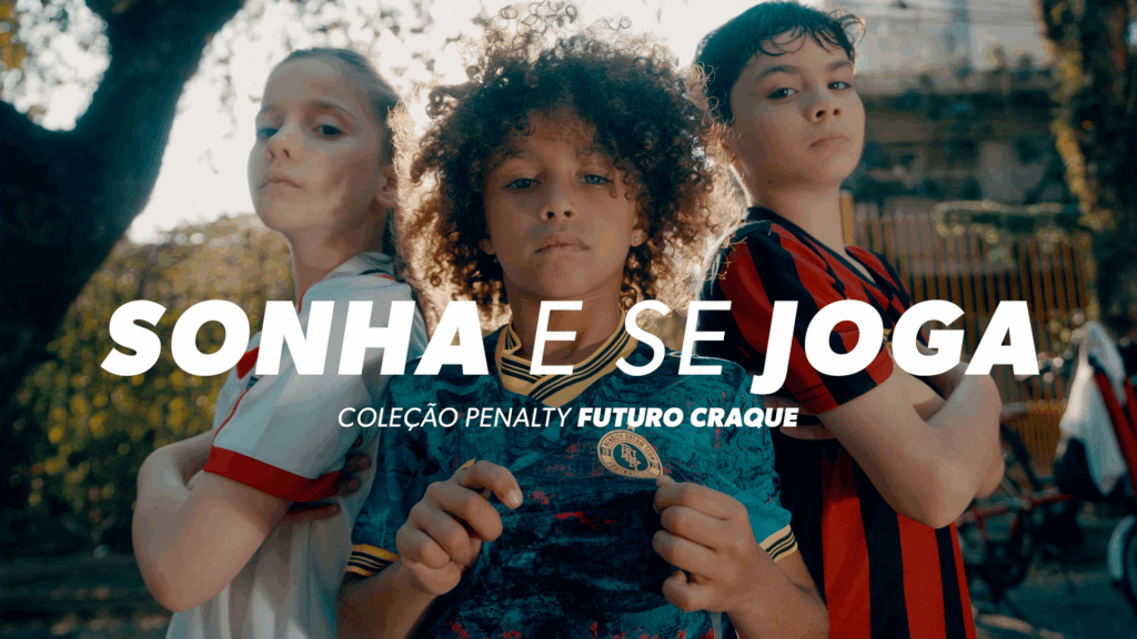 Pensando no Dia das Crianças, a Penalty estreia um filme que ilustra a dualidade entre sonho e realidade no universo esportivo infantil.