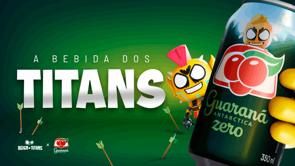 Game sucesso ao redor do mundo, o Reign of Titans chega oficialmente ao Brasil e prepara uma série de ações, como participação na BGS.