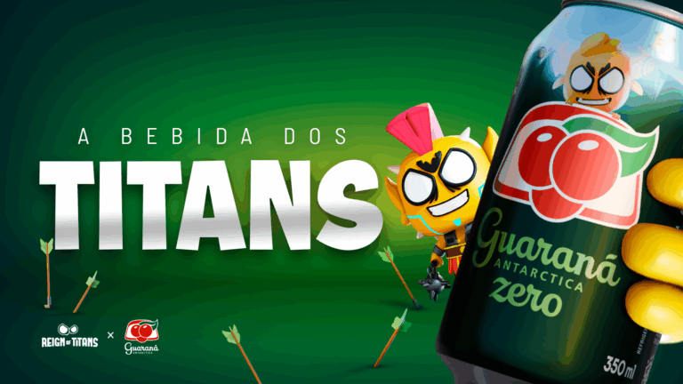 Game sucesso ao redor do mundo, o Reign of Titans chega oficialmente ao Brasil e prepara uma série de ações, como participação na BGS.