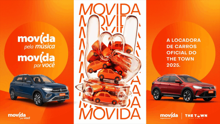 A Movida levará toda sua energia, inovação e amor pela experiência do cliente ao The Town 2025, no Autódromo de Interlagos.