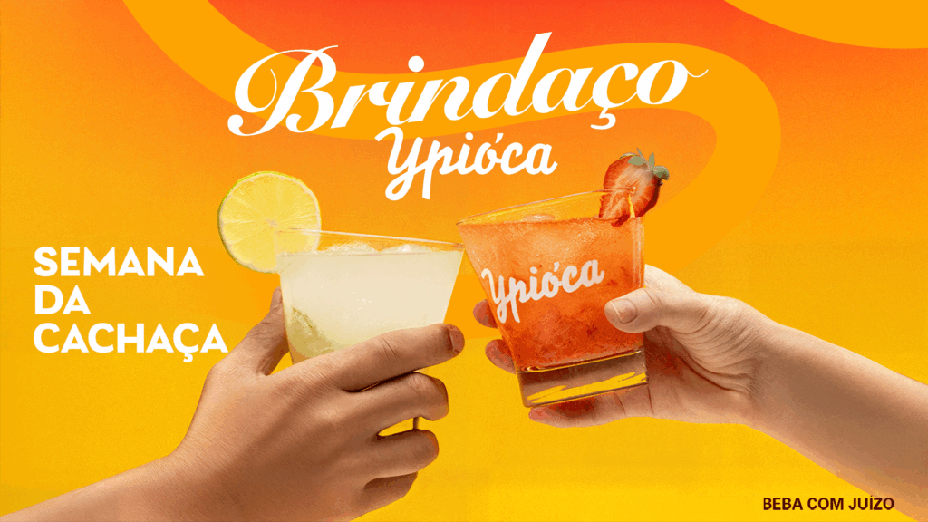 A Ypióca comuncia a edição 2025 do Brindaço, campanha criada para celebrar o Dia da Cachaça (13 de setembro).