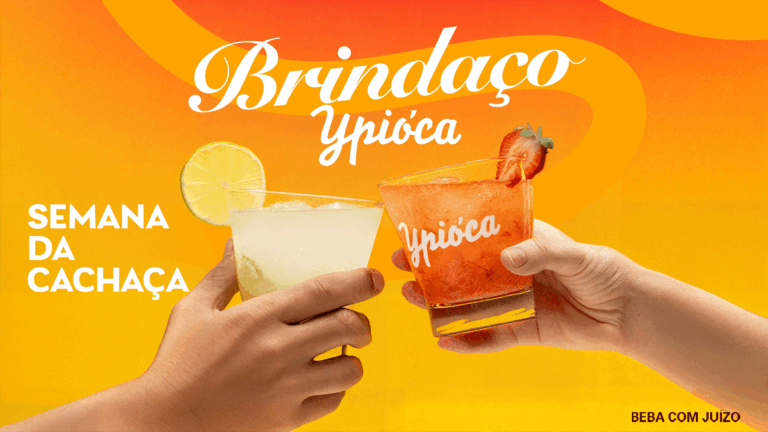 A Ypióca comuncia a edição 2025 do Brindaço, campanha criada para celebrar o Dia da Cachaça (13 de setembro).