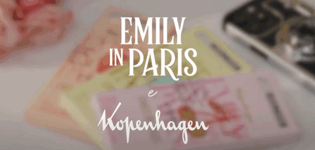 A Kopenhagen comunica uma collab irresistível com a série de sucesso Emily in Paris, em uma campanha desenvolvida pela Agência Ginga.