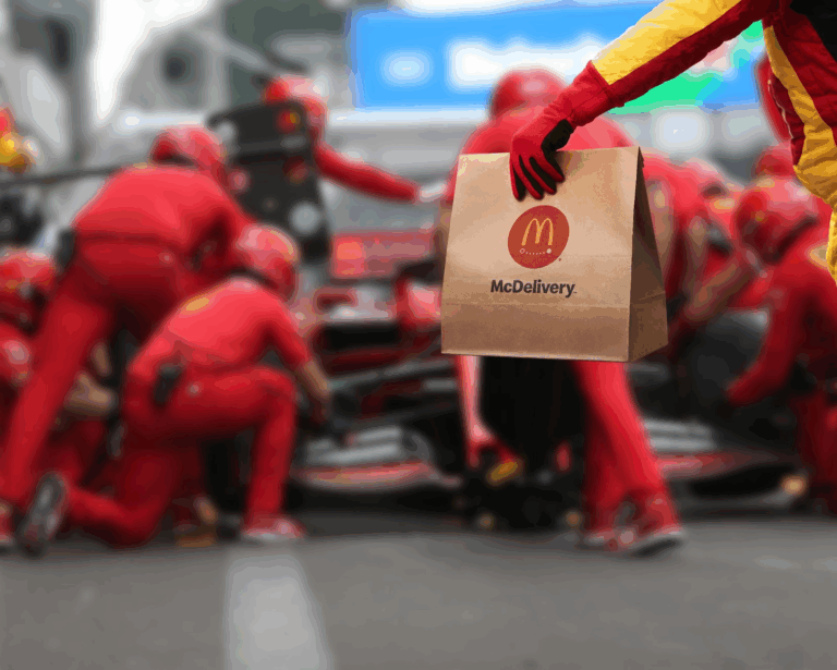 Patrocinador oficial da Fórmula 1 na América Latina, o McDonald's colocará os clientes na disputa por um lugar privilegiado em Interlagos.