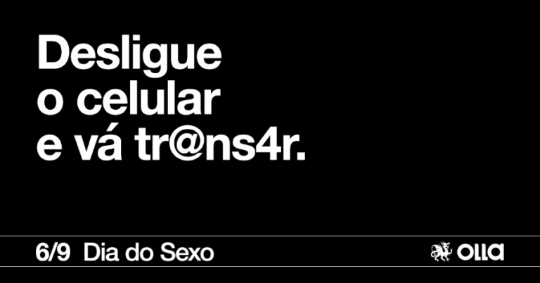 Criadora do Dia do Sexo, Olla provoca os brasileiros a largarem o scroll infinito e viverem experiências de prazer fora das telas.