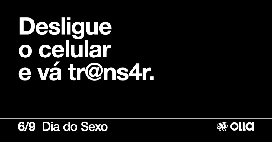 Criadora do Dia do Sexo, Olla provoca os brasileiros a largarem o scroll infinito e viverem experiências de prazer fora das telas.