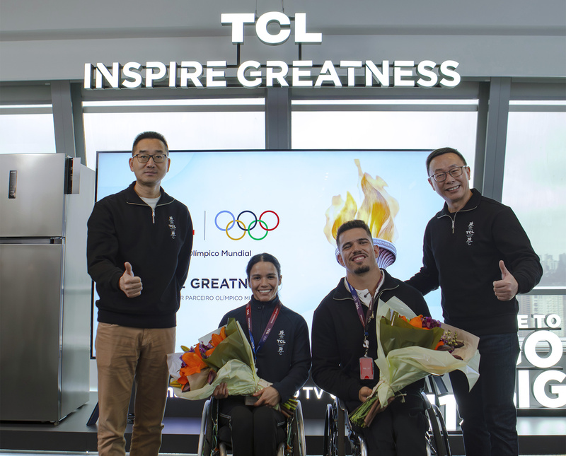 A TCL anunciou o início de uma parceria com os atletas brasileiros Aline Rocha e Cristian Ribera, medalhistas do cenário esportivo.