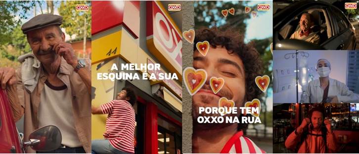 O OXXO celebra cinco anos de operação no Brasil com uma campanha que reforça sua vocação de estar presente onde a vida acontece.