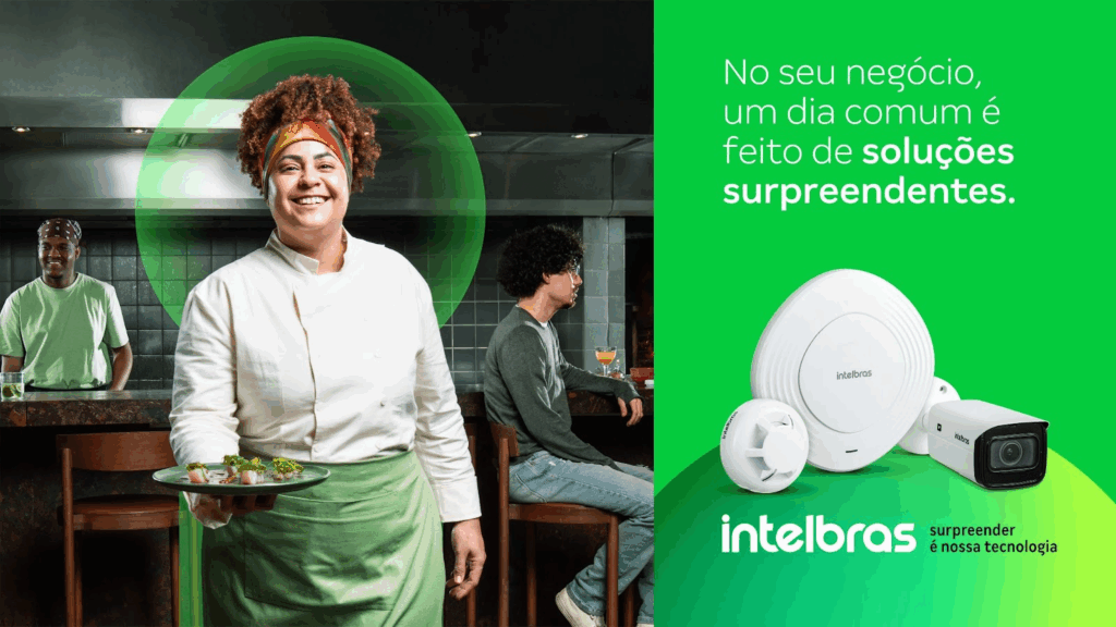 A Intelbras estreia uma nova campanha, em parceria com a agência anacouto, para atingir tomadores de decisão em pequenos e médios negócios