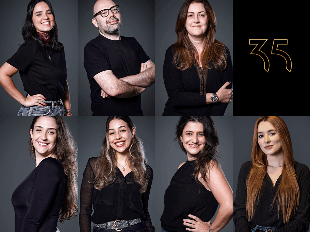 A 35 reforça seu time com a chegada de sete novos profissionais em posições estratégicas de atendimento, mídia, criação e engagement. 