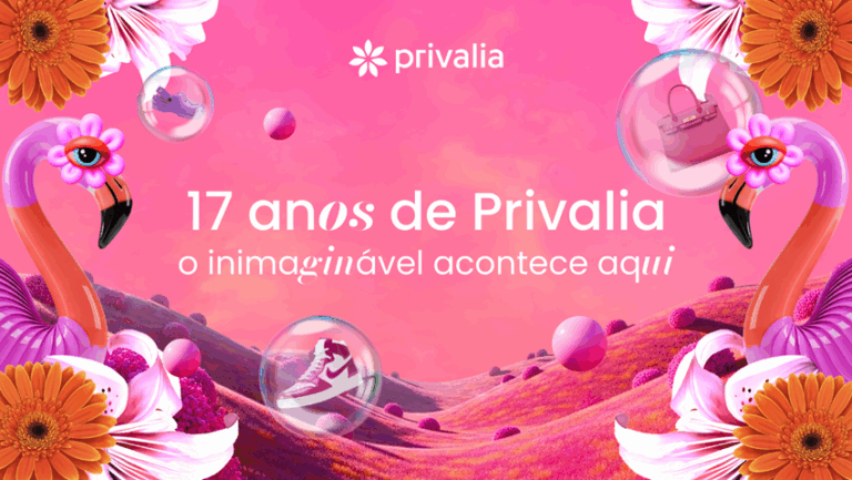 Privalia celebra 17 anos com "caça ao tesouro" diária com experiências de alto valor e itens-desejos de luxo em até 99% de desconto.