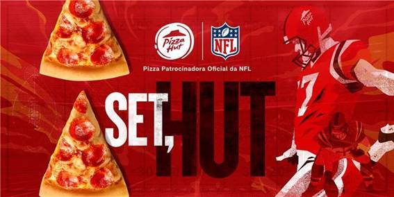 Patrocinadora oficial da NFL no Brasil, a Pizza Hut está pronta para aquecer mais uma temporada de futebol americano.