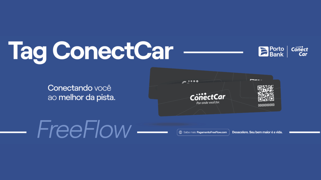 A ConectCar e o Porto Bank lançam campanha de mídia OOH voltada para motoristas que trafegam pela Rodovia Presidente Dutra.