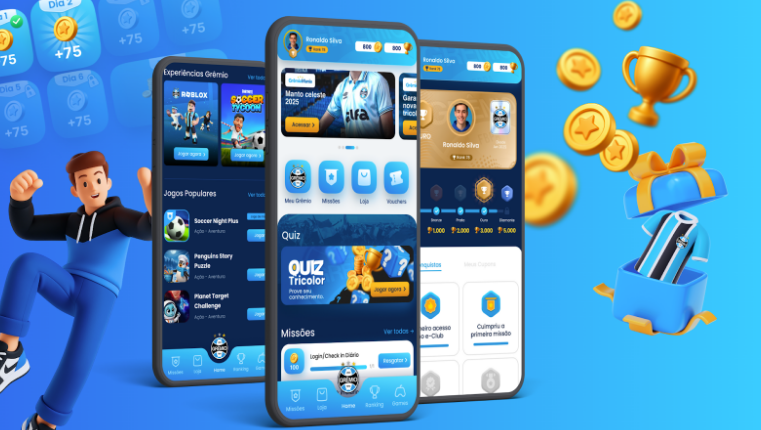 Webcontinental anuncia participação como parceira oficial do eClub Tricolor, nova plataforma gamificada do Grêmio Foo-tball Porto Alegrense.