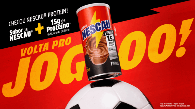 NESCAU, marca presente há mais de 90 anos na vida dos brasileiros, anuncia o lançamento da nova bebida em pó NESCAU Protein.