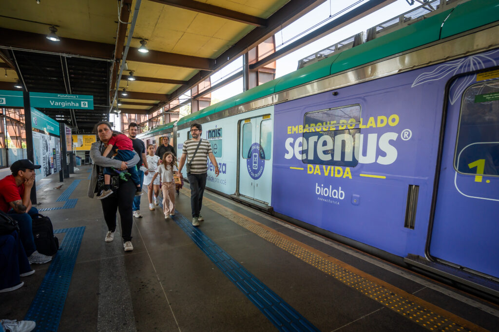 A Biolab Farmacêutica lançou, em parceria com o grupo DPSP e com a Eletromidia, uma campanha especial para o  Serenus.