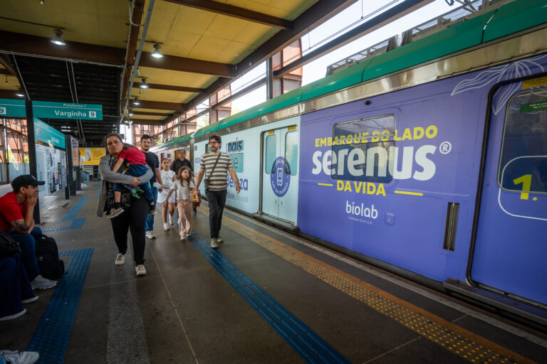 A Biolab Farmacêutica lançou, em parceria com o grupo DPSP e com a Eletromidia, uma campanha especial para o  Serenus.