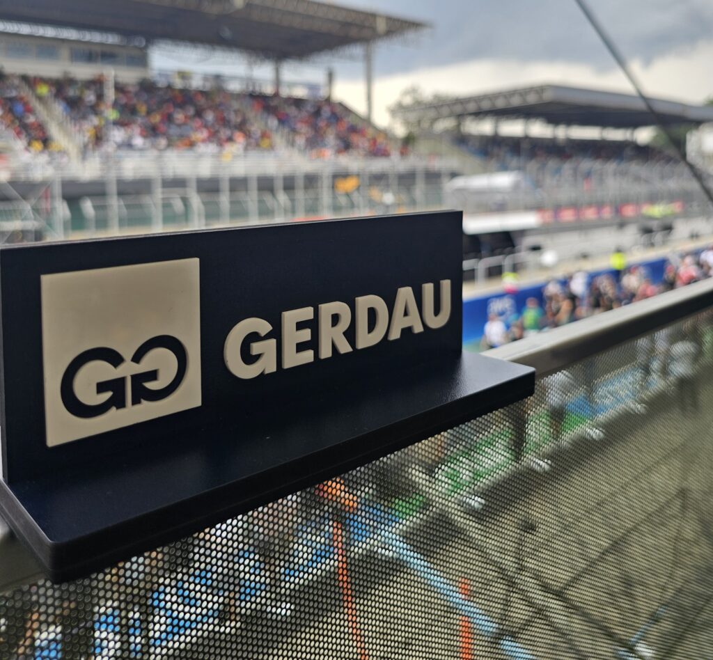 A Gerdau renova, pelo terceiro ano consecutivo, sua parceria com o Grande Prêmio de São Paulo de Fórmula 1.