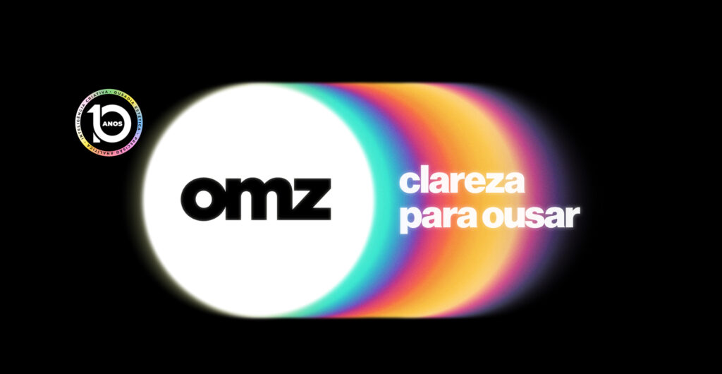 A OMZ celebra dez anos com um reposicionamento estratégico que, mais do que um rebranding, redefine sua essência como uma agência 360º.