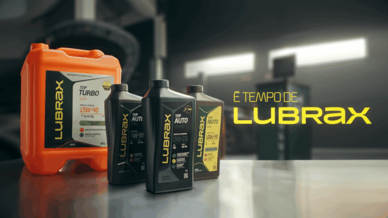 Lubrax, referência em lubrificantes no país, apresenta sua nova campanha institucional: "É tempo de Lubrax".