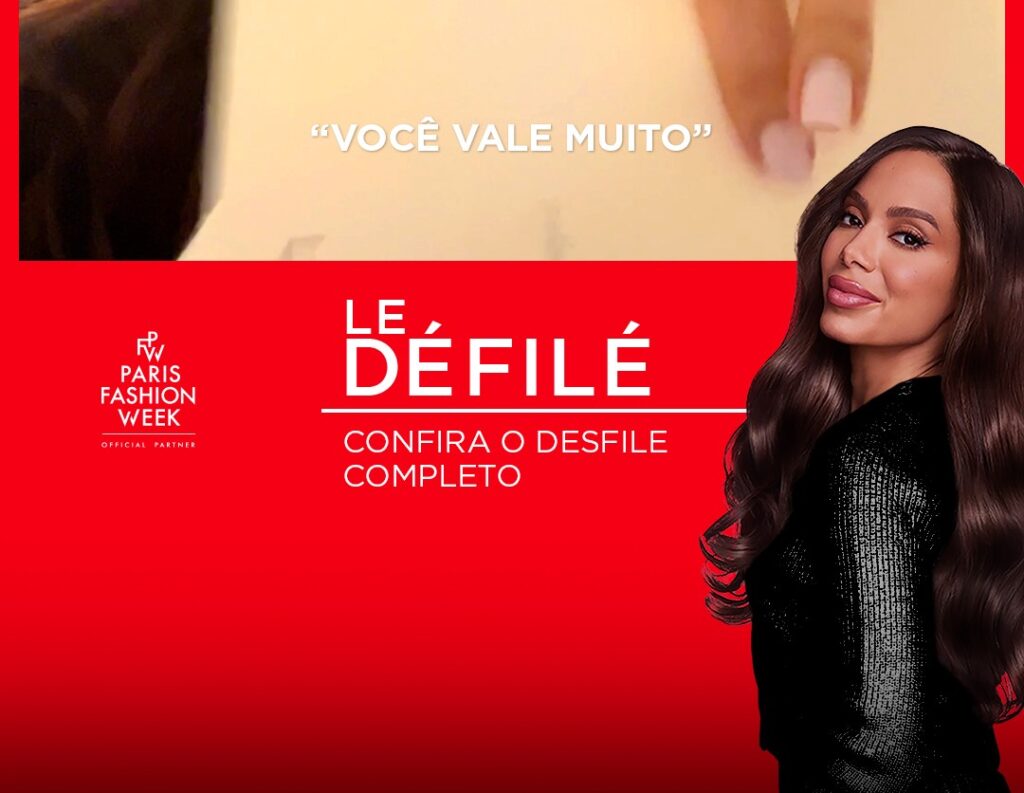 Em ação da L'Oréal Paris, a cantora Anitta foi surpreendida por uma carta escrita por ela mesma quando criança.