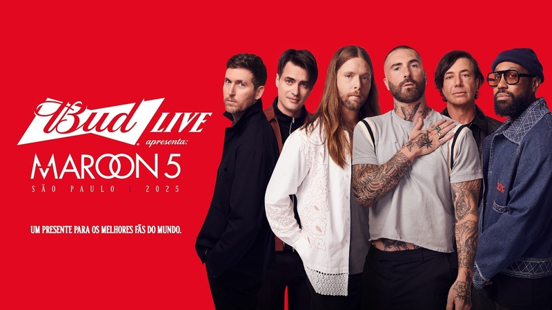 A Budweiser lança a Bud Live, plataforma global de música e shows internacionais com uma atração à altura da paixão dos fãs brasileiros.