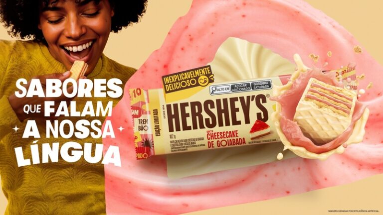 A Hershey's expande seu portfólio de edições limitadas com o lançamento da linha Hershey's Inexplicavelmente Delicioso.