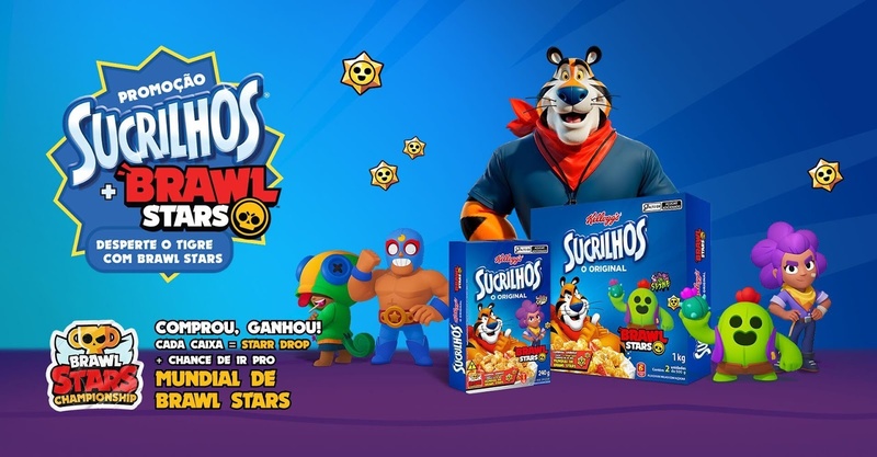 Sucrilhos une a energia da marca ao universo vibrante de um dos games mobile mais populares do Brasil, o Brawl Stars.