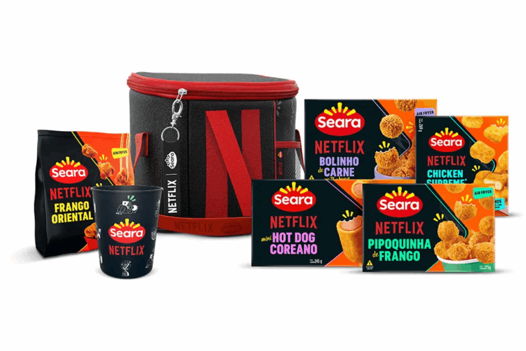 A linha de produtos da Seara lançada em parceria com a Netflix neste ano agora pode ser adquirida em um novo kit elaborado pela marca.