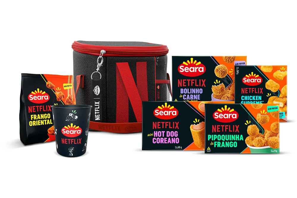 A linha de produtos da Seara lançada em parceria com a Netflix neste ano agora pode ser adquirida em um novo kit elaborado pela marca.