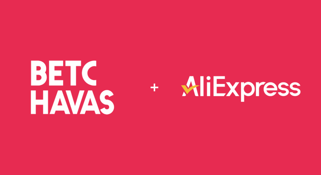 BETC HAVAS comunica a chegada do AliExpress Brasil ao seu portfólio após vencer processo de concorrência que envolveu diversas agências.