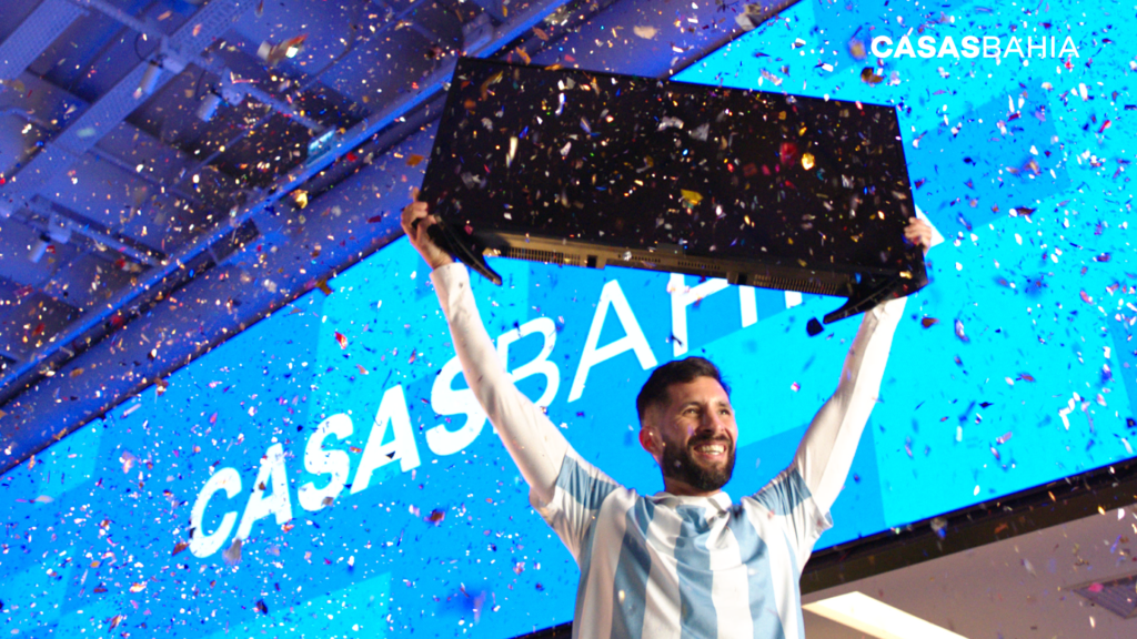 A Casas Bahia deu a largada para o início do Mundial de Seleções com uma campanha para quem quer garantir a melhor experiência na torcida.
