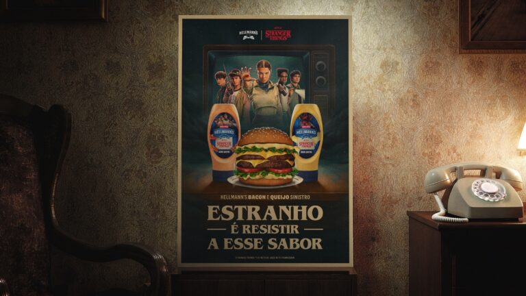 A Hellmann's celebra a estreia da quinta e última temporada de Stranger Things, da Netflix, com a renovação de sua parceria com a série.