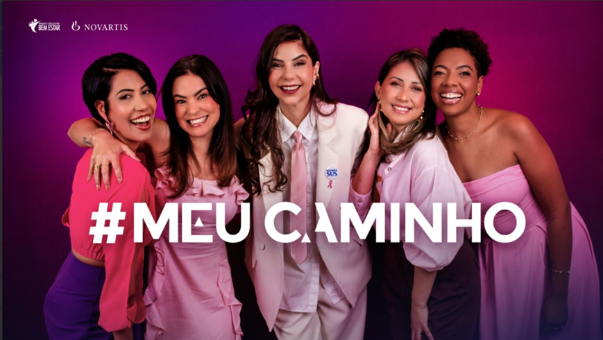 A Novartis lança a campanha #MeuCaminho, iniciativa que marca um passo importante na comunicação sobre câncer de mama no Brasil.