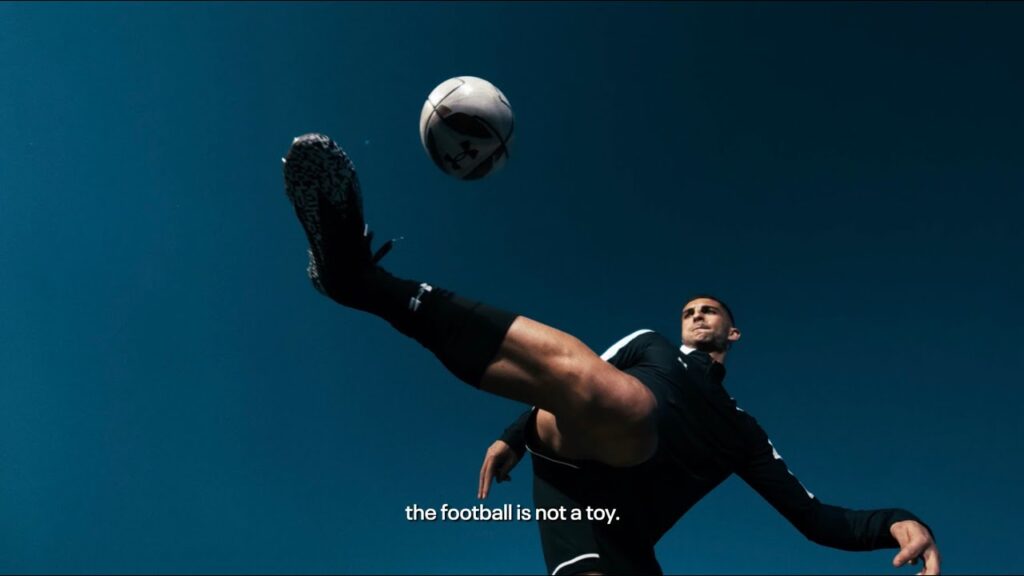 A Under Armour aposta em uma mensagem provocativa em sua nova campanha global de futebol, nomeada "Be The Problem". 