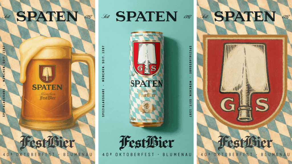 A Spaten lança a Spaten Festbier, uma receita sazonal criada especialmente para homenagear a 40ª edição da Oktoberfest de Blumenau. 