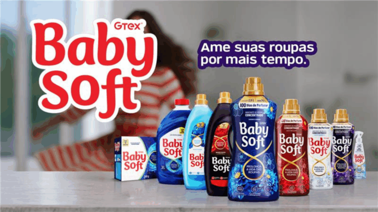 A Mestiça assina nova ação de Baby Soft, marca com 70 anos no mercado de limpeza e cuidados com as roupas, pertencente à GTEX Brasil.