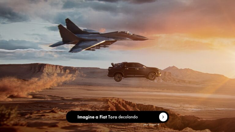 Nova Fiat Toro encara diferentes realidades em campanha com IA