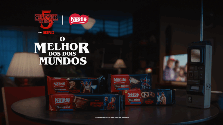 A Ogilvy assina uma plataforma de comunicação única e integrada para a Nestlé promover a temporada final de Stranger Things, da Netflix.