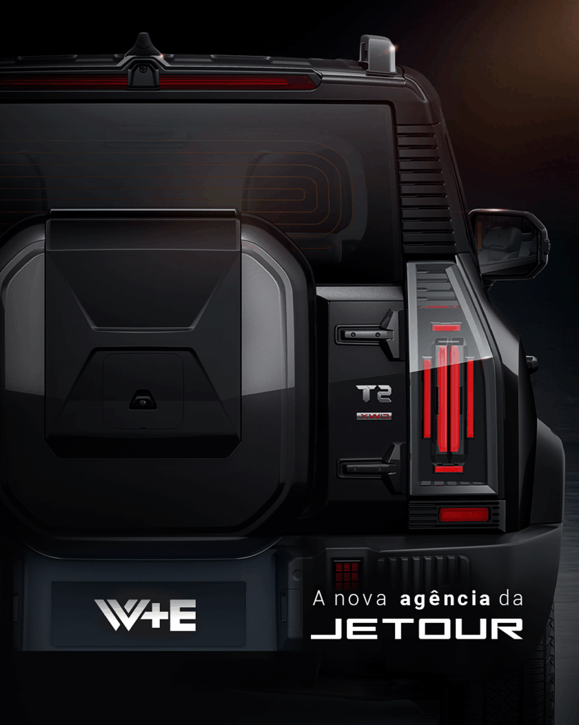 A W+E conquistou a conta publicitária da Jetour, marca do Grupo Chery que acaba de anunciar sua chegada ao mercado brasileiro.