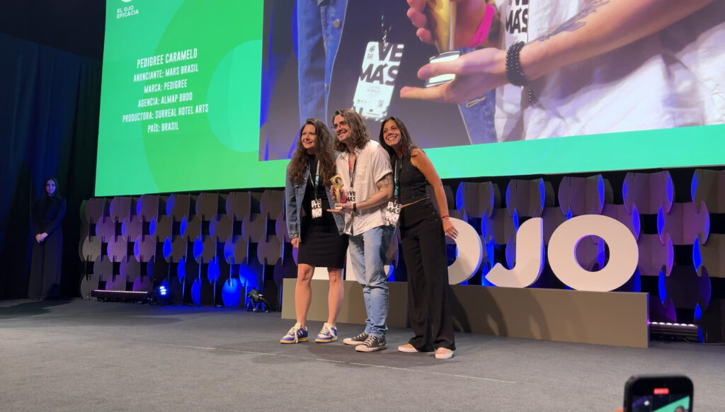 Pedigree Caramelo recebe troféu de Ouro em El Ojo Eficácia. Além disso, o Brasil conquistou três Bronzes na categoria.