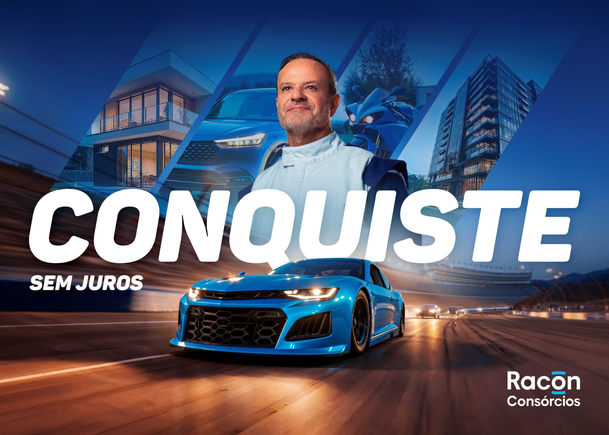 SPR assina ação da Racon Consórcios com Rubinho Barrichello